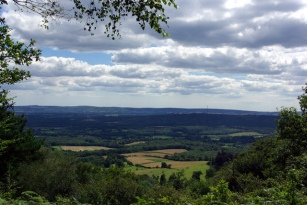 view from Blackdown